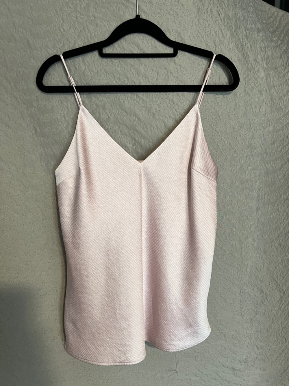 Express Light Pink V-Neck Spaghetti Strap Women's Top Size S